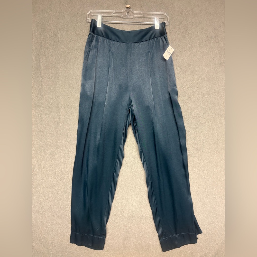 NWT Anthropologie Women's Satin Belt Pants Sz. 2